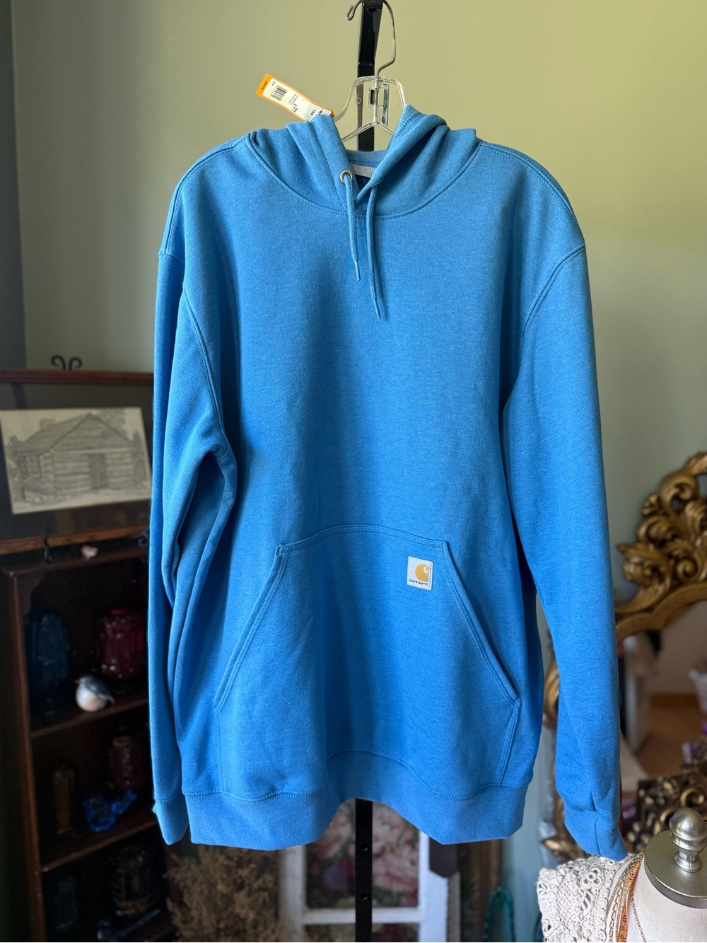 NWT CARHARTT LOOSE FIT MIDWEIGHT LOGO SLEEVE GRAPHIC SWEATSHIRT SIZE LARGE